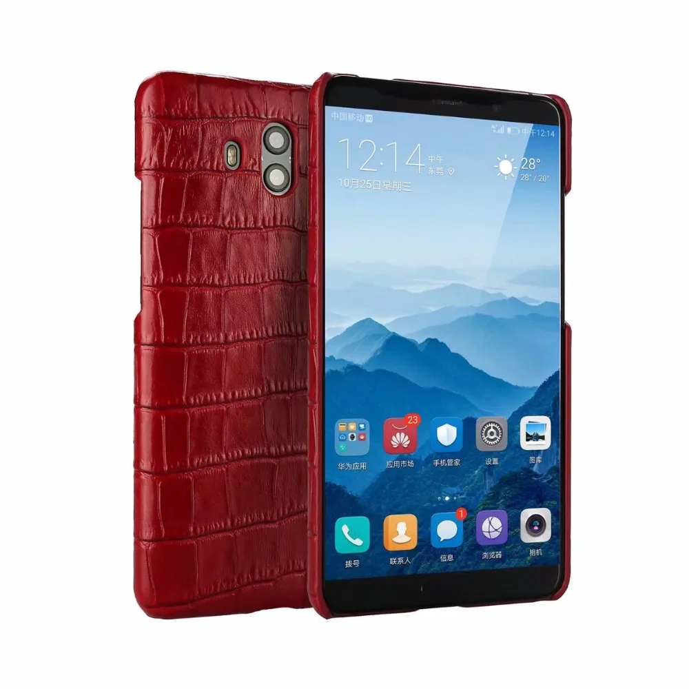 

Luxury Brand Back Cover Leather For Huawei Mate 10 Case Phone Mate10 Cases And Covers Shell