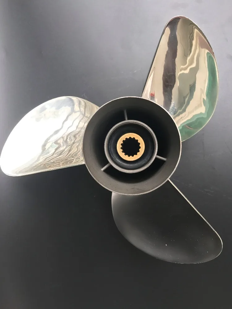 13 x 19 K 85HP 115HP Гребной винт Ямаха стальной лодочный мотор yamaha propellers outboard propeller underwater