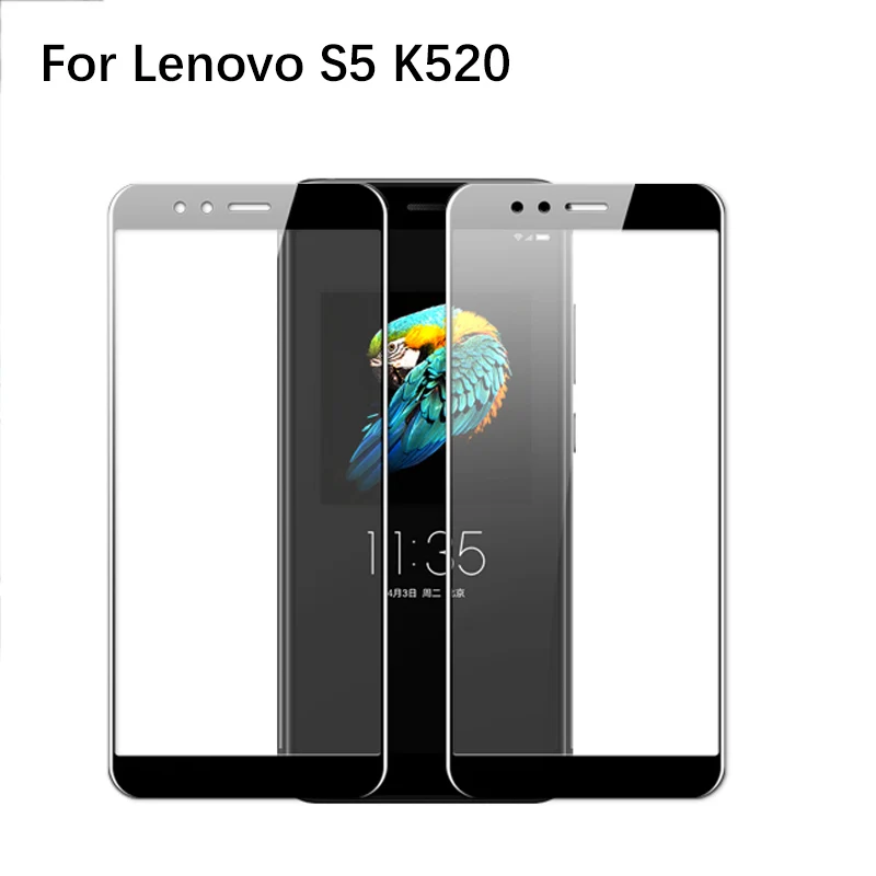 2 шт. ультратонкая защита экрана закаленное стекло для Lenovo S5 K520 полноэкранная