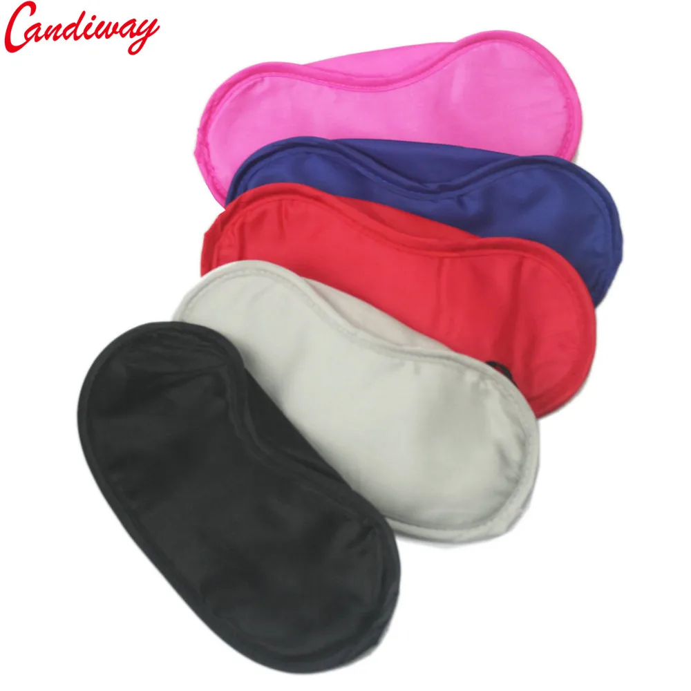 

Colors Eye Mask Half Eye Shade Nap Cover Travel Office Sleeping Rest Aid Cover Blindfold To Shield The Light