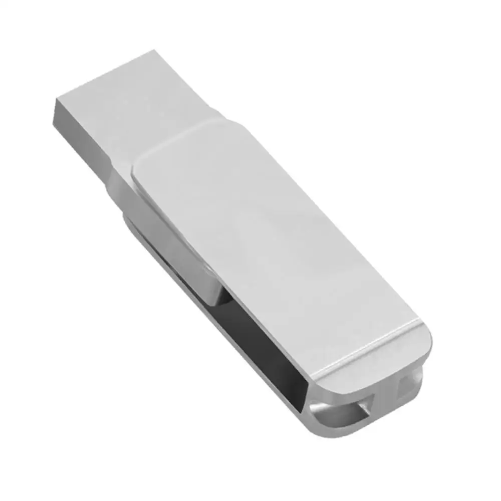 Silver USB флеш-накопитель Lightning/USB 3,0 флеш-накопитель 32 Гб 64 Гб мини-металлическая Флешка 128 ГБ флеш-накопитель memoria usb флешка для iPhone iPad ПК - Цвет: Silver