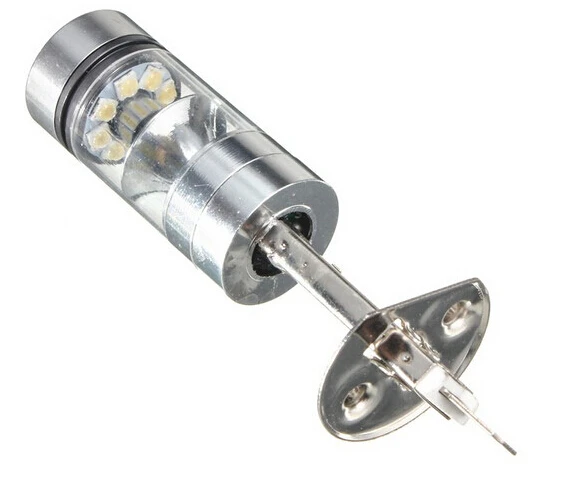 100 Вт H1 SMD LED Sharp 2828 Автомобиля лампа Противотуманных фар Авто лампы 12 В 24