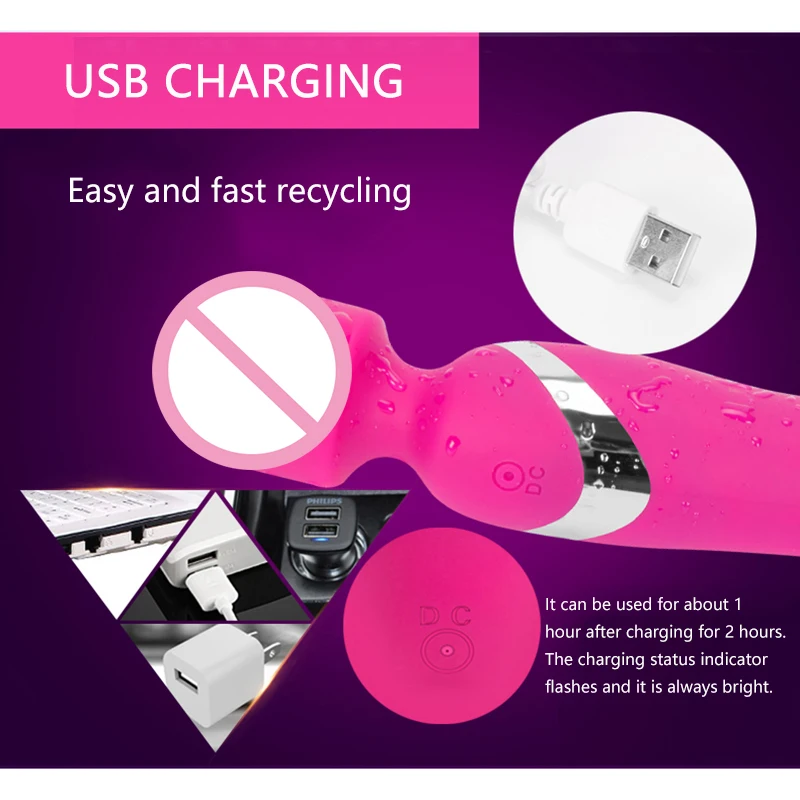 Вибратор G с двойной вибрирующей головкой телескопический мастурбатор вращением