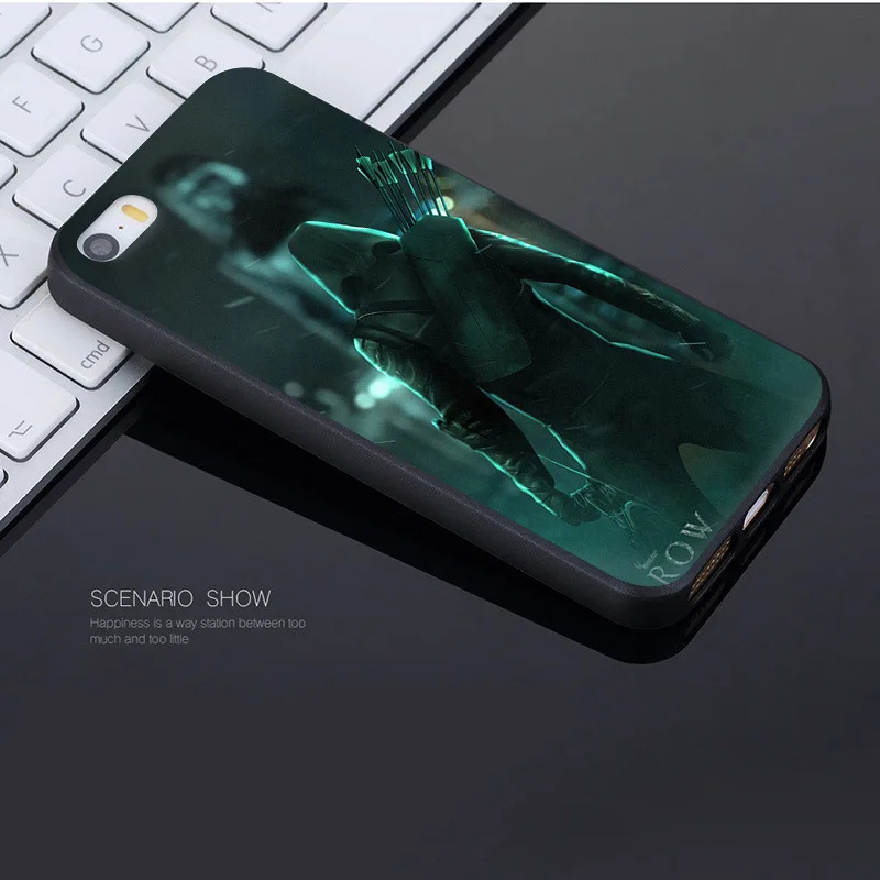 MaiYaCa Зеленая Стрела человек фильм Coque чехол для телефона iphone 11 Pro XR XS Max 8 7 6 6S Plus X 5 5S SE - Цвет: 5
