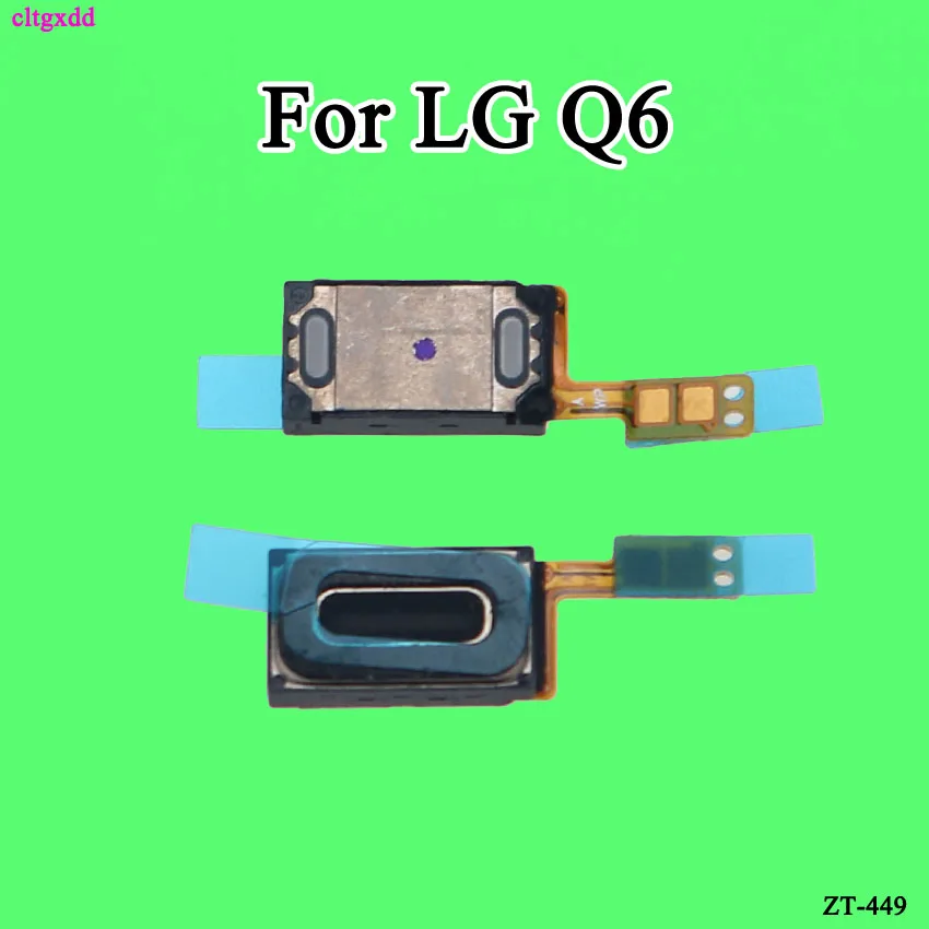 

cltgxdd Earpiece Speaker Sound Receiver headphone Earphone Connector Replacement for LG Q6