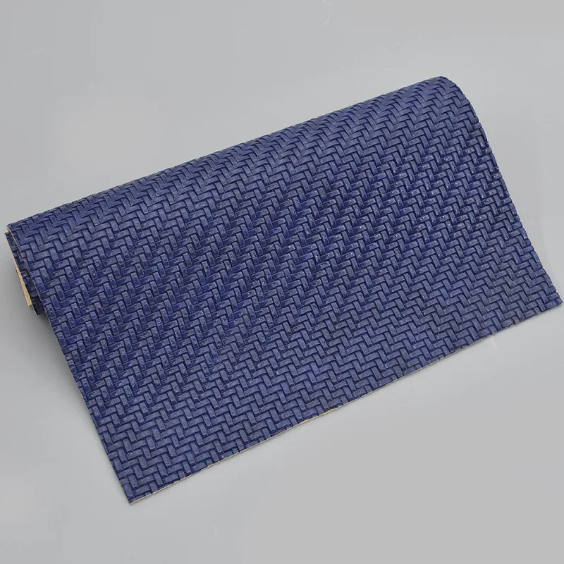 А4 полоса синтетический искусственный Кожа Ткань тиснением ткачество зерно кожа