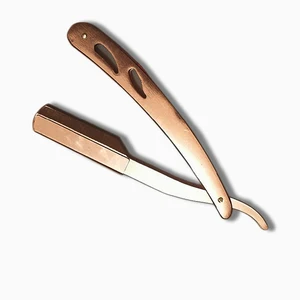 Three south 1 шт. 14x2 см 1 комплект. Для мужчин, прямой парикмахерский стальной бритвенный станок, складные бритвенные ножи, инструменты для удаления волос