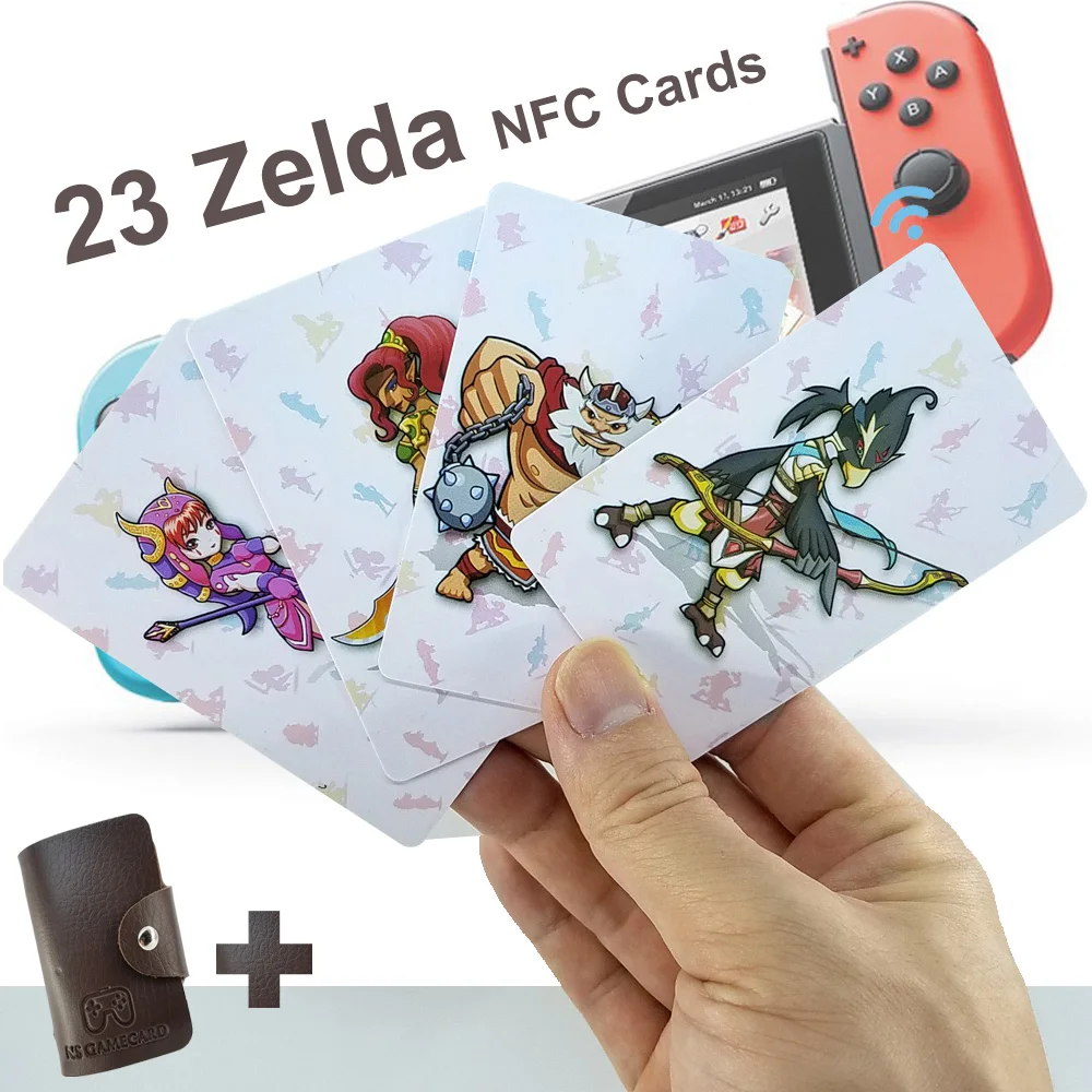 Совместимые 23 NFC игровые карты для Botw Switch Zelda breho Wild Super Mario Smash Cart 8 Bros Odyddey spattoon 2 Kriby Ultimate