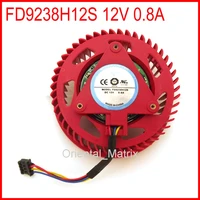 free shipping new ntk fd9238h12s 12v 0 8a for ati hd5870 hd5970 graphics card turbo cooler cooling fan 4pin