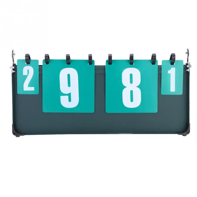 Портативное 4 табло с цифрами для спортивных соревнований настольного тенниса