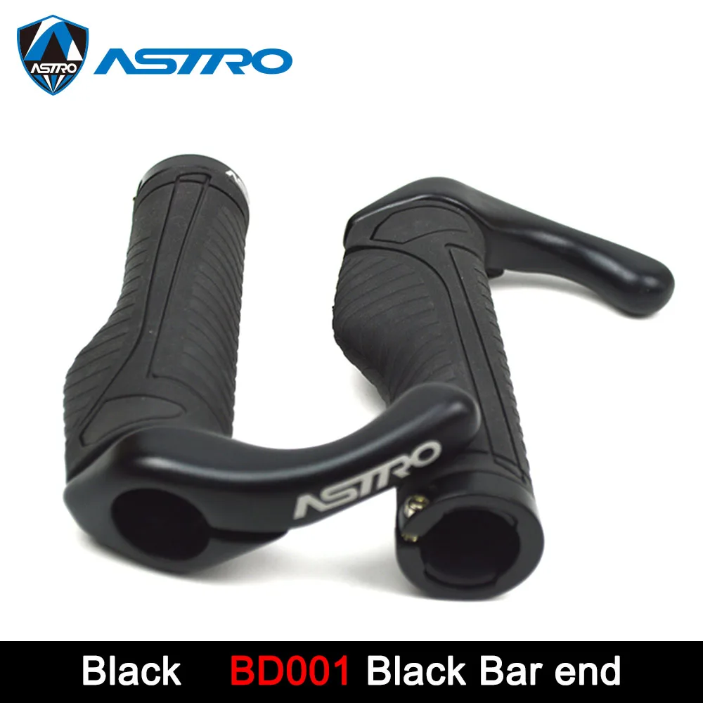 Astro велосипедные ручки MTB Горный шоссейный велосипед, руль для велосипеда, наконечники, сплав, резина, силикон, мягкая блокировка, велосипедные ручки, заглушки для рукоятки