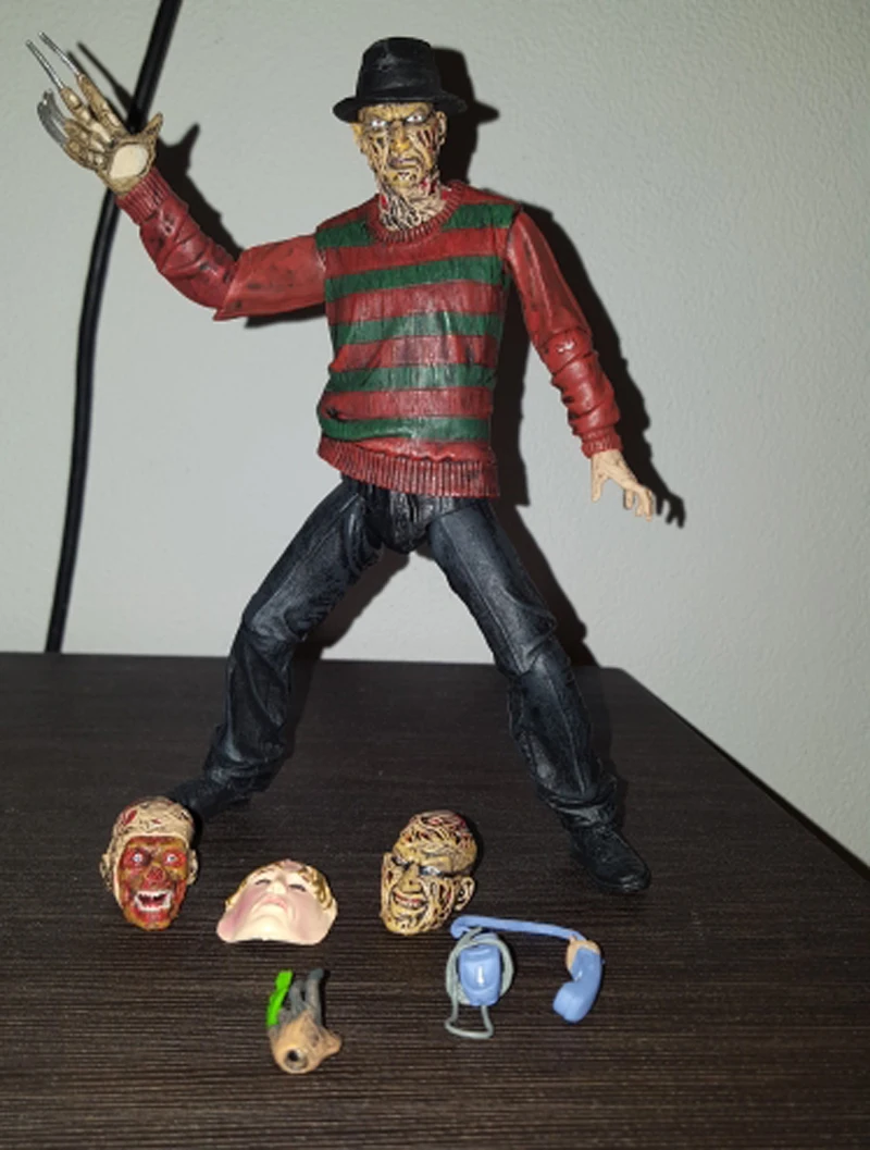 NECA Leatherface 13th 3D Джейсон бензопила конечная Джон Карпентер Майкл Майерс Фредди Крюгер Джокер фигурка модель игрушки