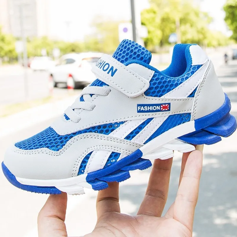 Камуфляжные детские кроссовки для мальчиков Воздухопроницаемая сетчатая