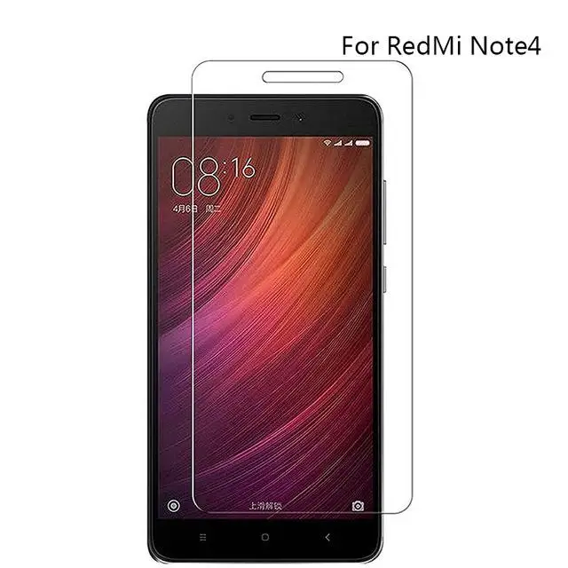 Закаленное стекло для Xiaomi Redmi Note 4|Защитные стёкла и плёнки телефонов| |