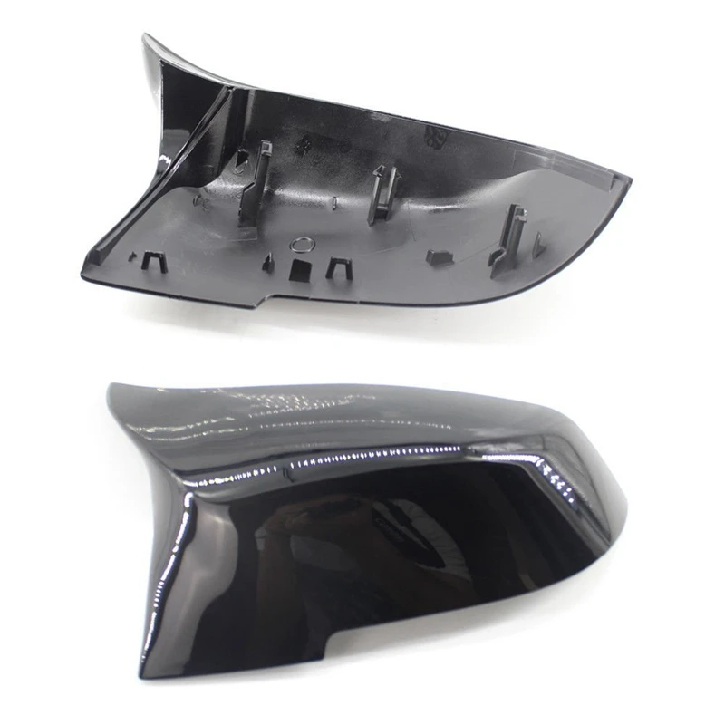Для F20 F21 F87 M2 F23 F30 F36 X1 E84 черный глянец боковые зеркала крышка Кепки зеркало заднего вида-M4 Стиль