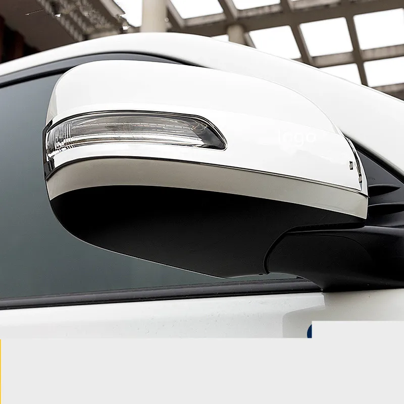 Молдинги для зеркал заднего вида Toyota Prado 2010 2011 2012 2013 2014 2016 2017 CA051|prado mirror|toyota prado
