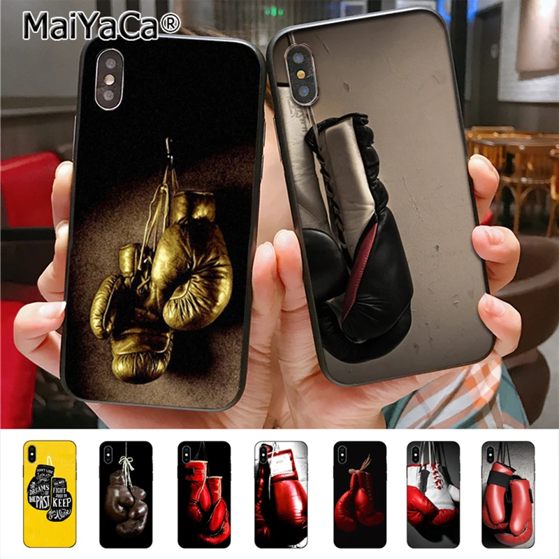 

Boxing Gloves phone cover for iphone 11 12 Pro X 8plus 7 6splus 5s se 7plus case Cover 12mini