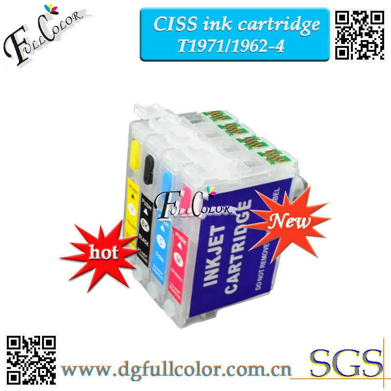 

For xp211 Ink Cartridge With ARC T1971 T1962 T1963 T1964 Refill Ink Cartridge Hot Set In Latin America Market 20 Set A Lots