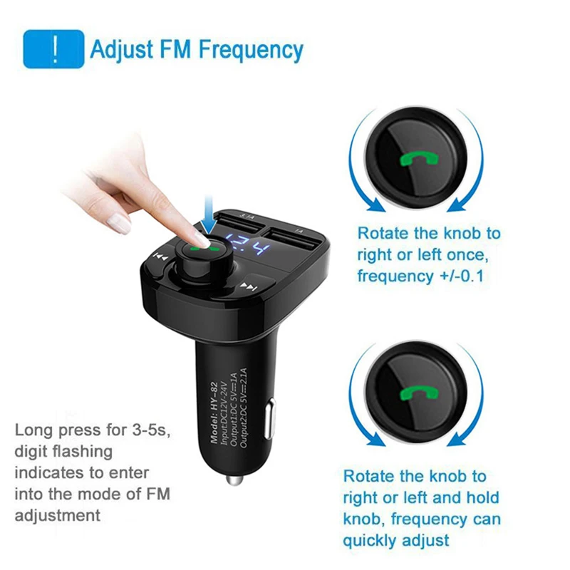 Новинка беспроводной fm передатчик Bluetooth Автомобильный MP3 плеер прикуриватель