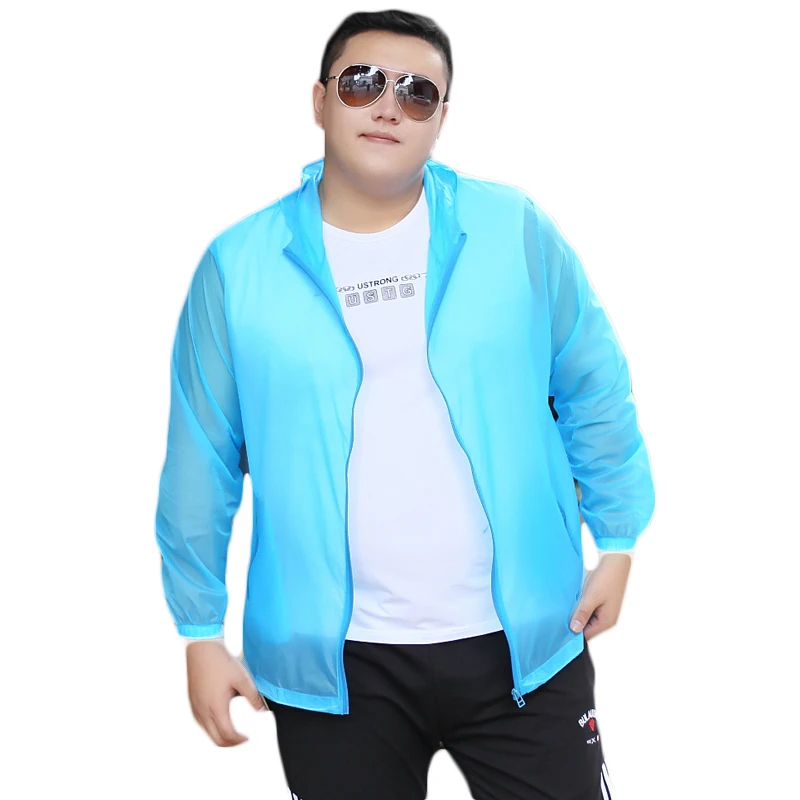 9XL лето Человек пальто свободного кроя тонкий срез 2018 новый рисунок увеличение