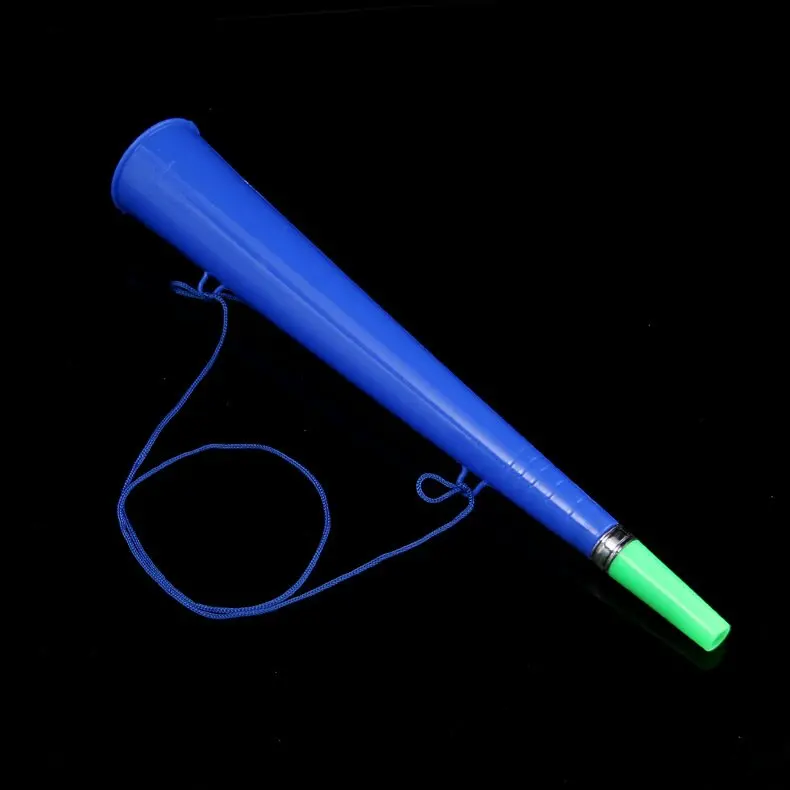 Хит! Новые Большие размеры Vuvuzelas пластиковые низкие голосовые воздушные рожки спортивные вентиляторы маленькие колонки европейские футбольные болельщики