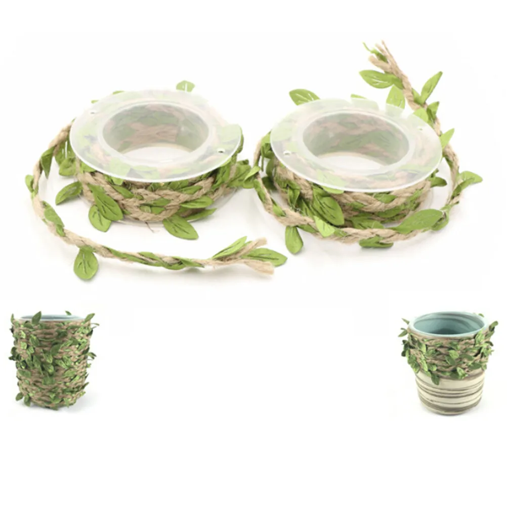 2 м/лот новые продажи лист натуральный гессийский джутовый шпагат веревка