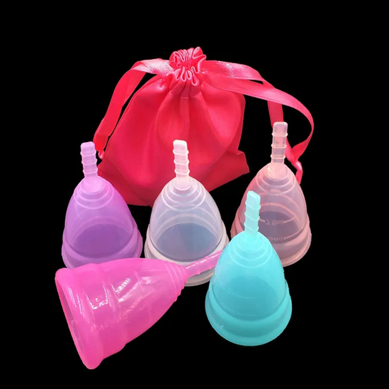 50 шт. Copa менструальная Женская чаша медицинский силикон гигиена мягкая