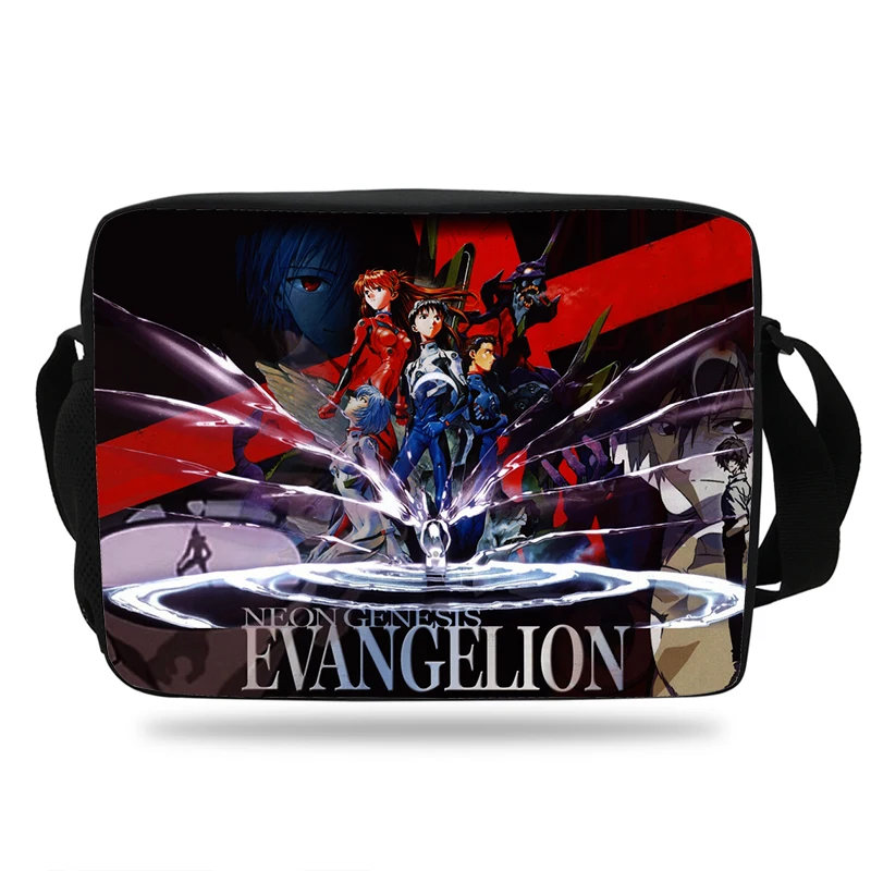 Аниме Neon Genesis Евангелион школьные сумки для девочек подростков через плечо