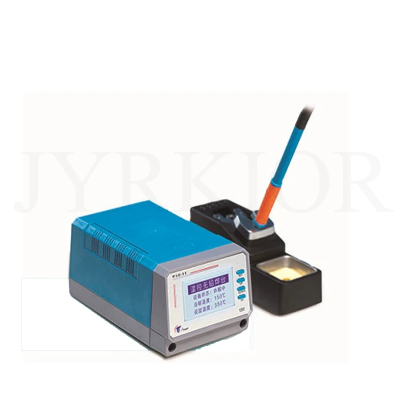 Jyrkior 75 Вт T12-11 цифровая Бессвинцовая паяльная станция Утюг контроль температуры сварочный Утюг для BGA Rework