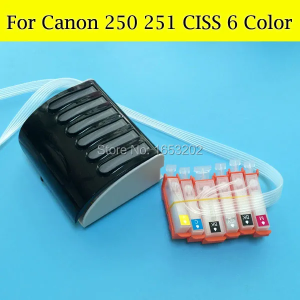 PGI250 XL CLI251GY СНПЧ CLI251 Системы для Canon PIXMA MG6320 6230XL | Компьютеры и офис