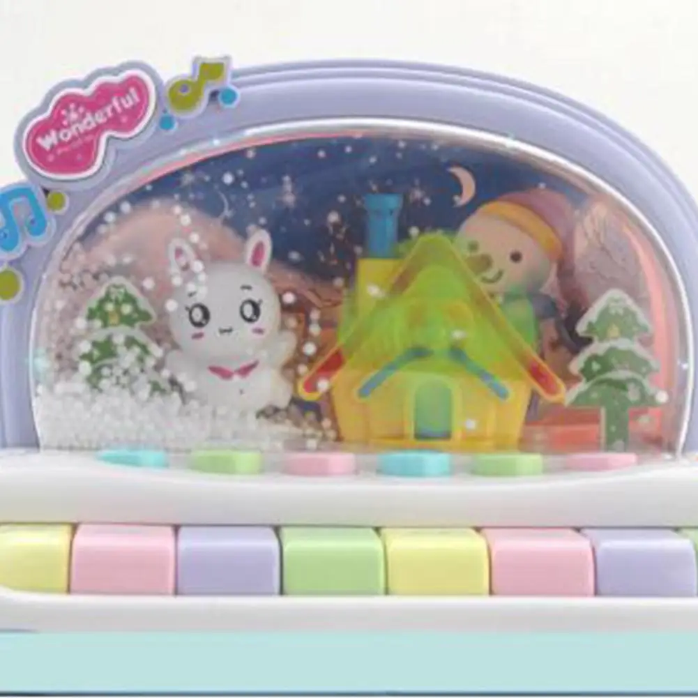 LeadingStar Baby Musical Toys Snowflake Keyboard Piano Electronic Educational Knock Playing Birthday Gift for Kids | Игрушки и хобби