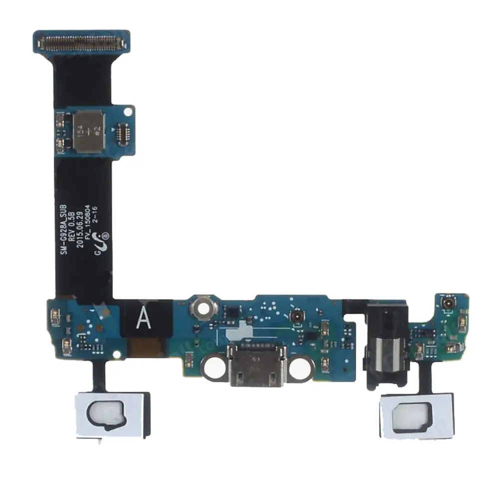 USB зарядное устройство зарядный порт разъем гибкий кабель для samsung Galaxy S6 Edge Plus G928F
