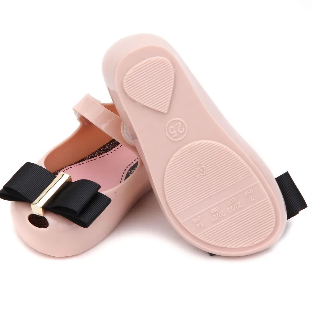 Сандалии для девочек Melissa мягкие удобные сандалии с бантом маленьких 13 18 см 2019|girls