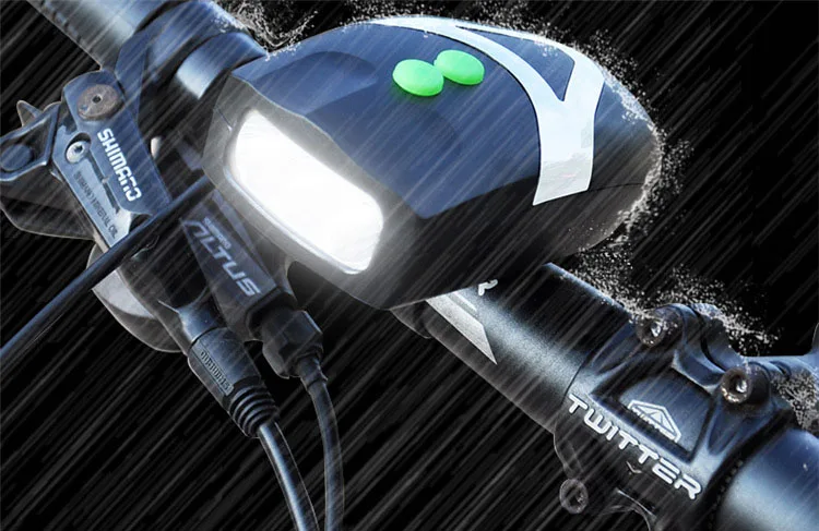 Велосипедный звонок 2 в 1 велосипедные звуковые сигналы электронный велосипедный