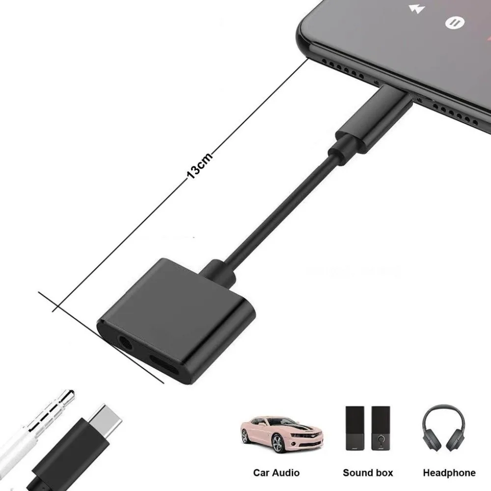 Адаптер для наушников с разъемом USB Type-C на 3 5 мм Leeco Le Max 2/Pro S3 Aux | Мобильные телефоны