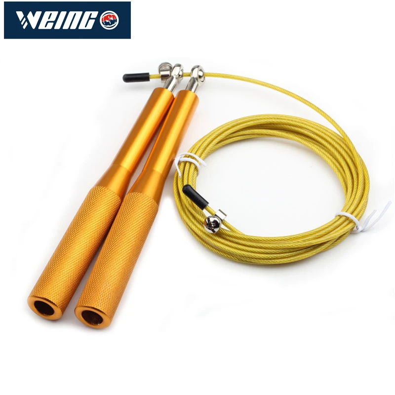 Новый тренировочный трос Скакалка для взрослых дома школы фитнеса металлический