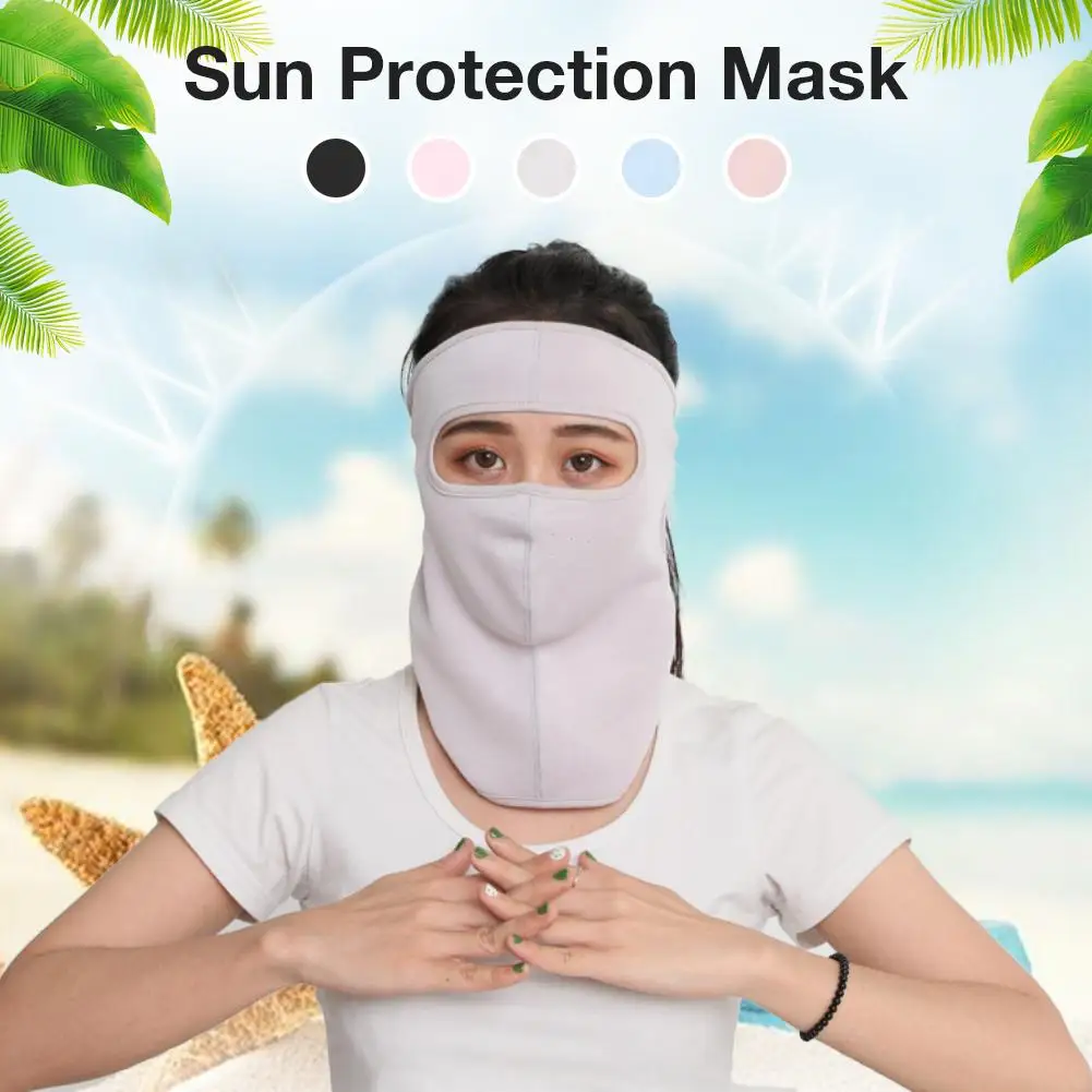 Outdoor Full Face Cover Mask Robber Cool Knitted Beanies For Men Head Neck Balaclava Cycling Bike Caps Cycling Hiking Backpacki
