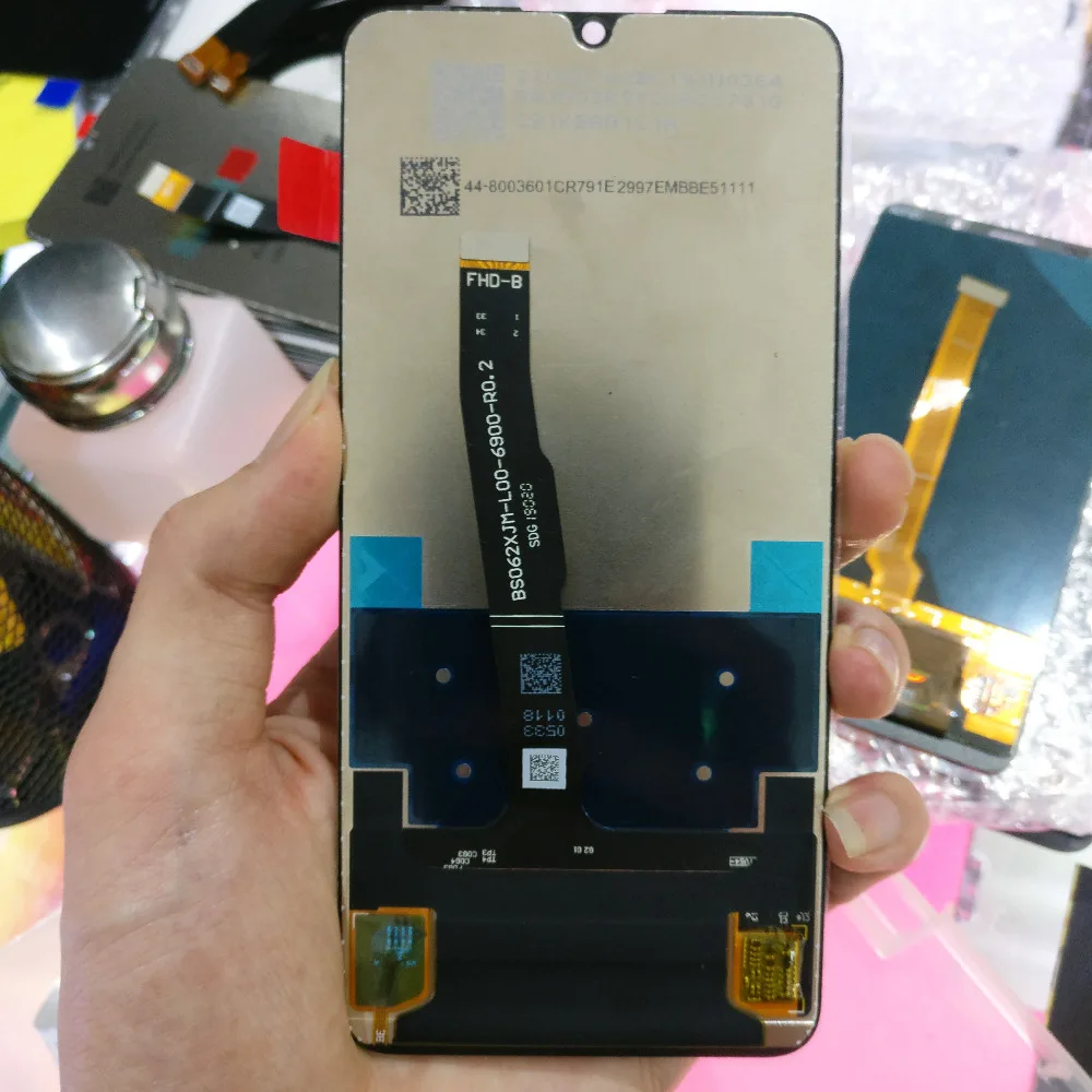 Оригинальный черный ЖК дисплей 6 1 дюйма для Huawei P30 Lite/Для Nova 4E сенсорный экран