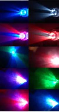 8 шт./лот светодиодный источник света шт. * 3 Вт 4 в 1 RGBW cree эффект led gobo сценический