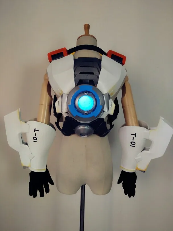 По индивидуальному заказу Overwatch Лена окстон Косплей Трейсера Броня