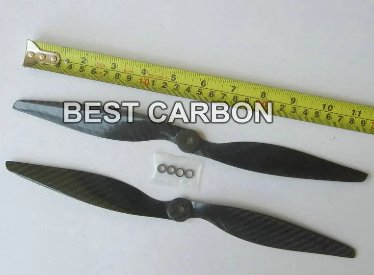 Бесплатная доставка 2 пары высококачественный пропеллер 12 дюймов шаг 6 0 дюйма 3K