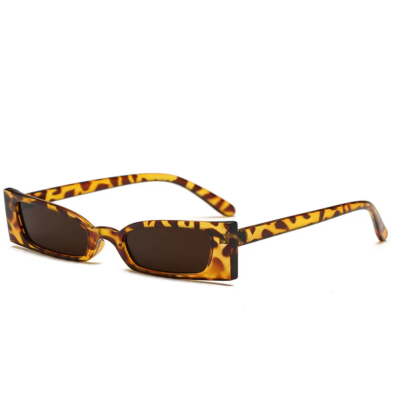 Небольшой прямоугольник солнцезащитные очки 2018 г. женские брендовые