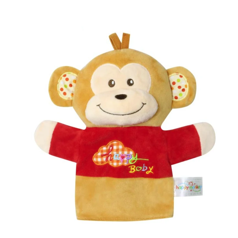 Милая Детская кукла ручной работы игрушка обезьяна Лев панда слон удобная