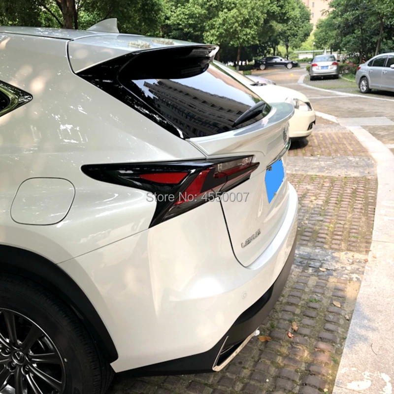 Для lexus NX200 NX200T NX300 спойлер высокого качества ABS Материал заднее крыло автомобиля задний спойлер для LEXUS NX