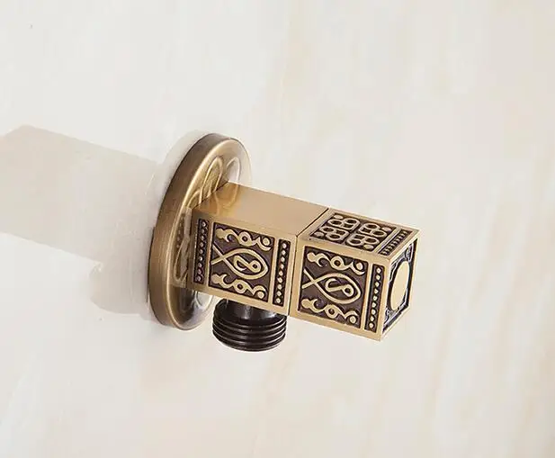 

Brass triangle valves, Square Filling Valve copper thickening, European Copper water stop / inlet valve , Free Shipping