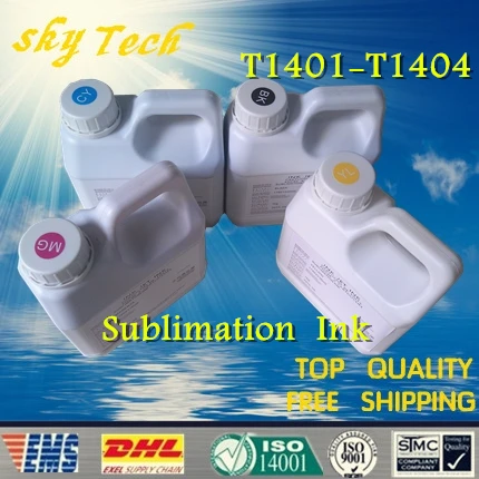 

1L*4 Sublimation ink suit for Epson T1401 - T1404 ,thermal transfer Ink For Epson Workforce 630 633 TX525FW TX560WD 620FWD etc