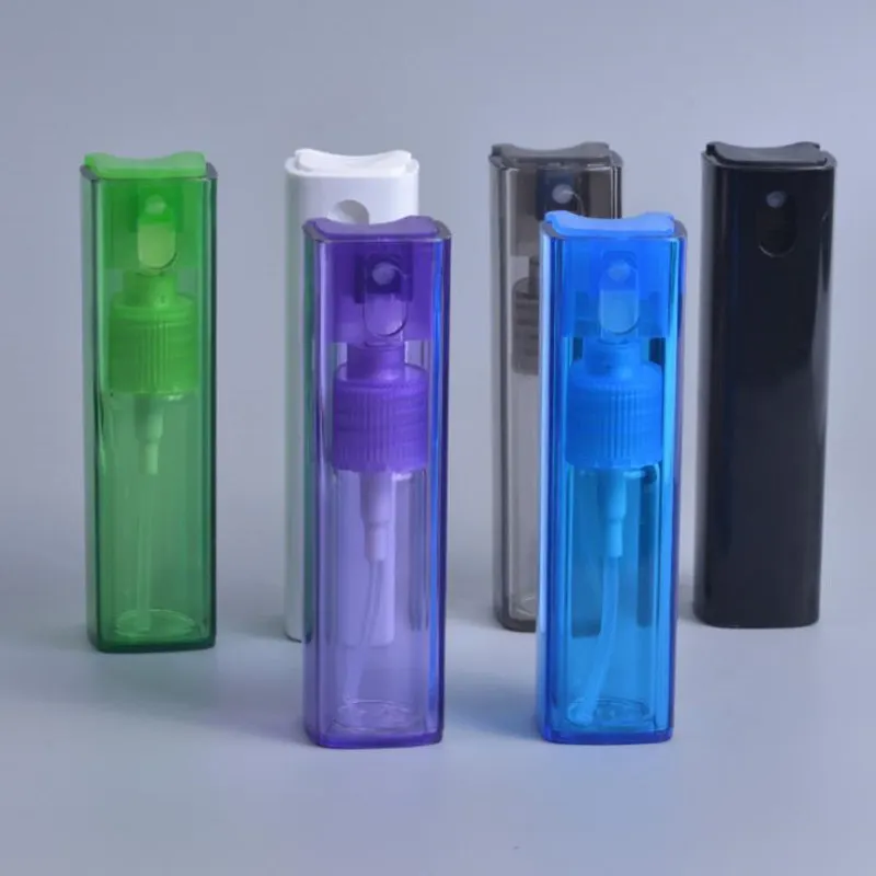 

12ML Plastic Square Spray Bottle, Perfume Sample Packing Atomizer, 12CC Plastic Cosmetic Toner Packaging Bottle F20172348