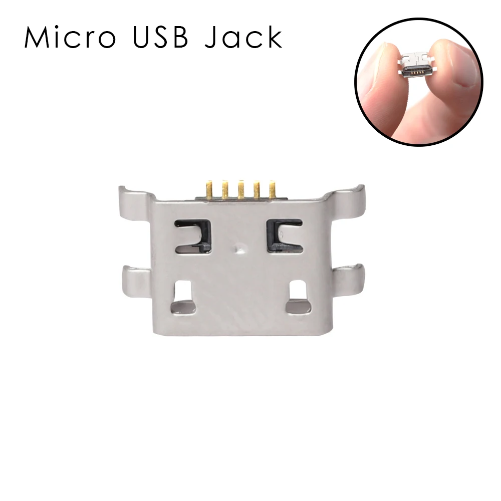10 штук упак. G15Y Micro USB 5pin B Тип гнездовой разъем для мобильного телефона Бесплатная