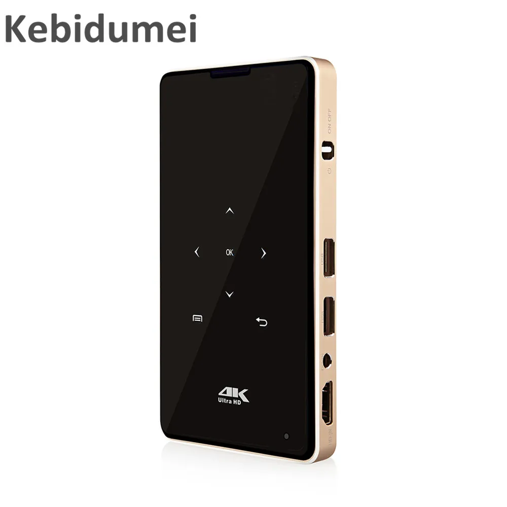Kebidumei H96 P 905X карманный HD портативный микро лазер WIFI Bluetooth мини светодиодный DLP