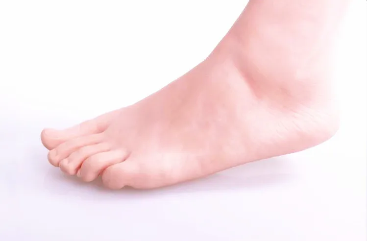 Женская левая яркая ступня фотоэскиз модель торса искусство | Дом и сад